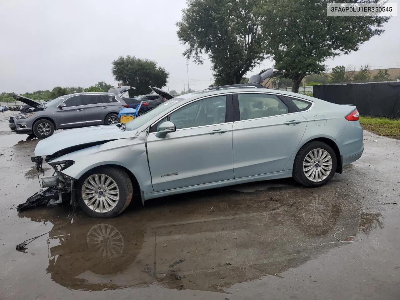 3FA6P0LU1ER350545 2014 Ford Fusion Se Hybrid