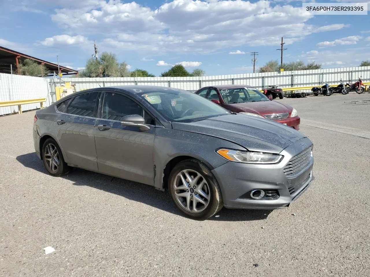 2014 Ford Fusion Se VIN: 3FA6P0H73ER293395 Lot: 75347594