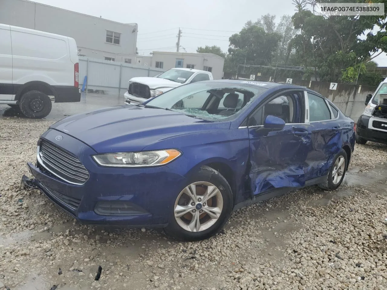 2014 Ford Fusion S VIN: 1FA6P0G74E5388309 Lot: 75622604