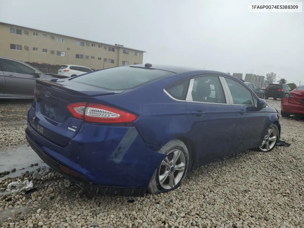 2014 Ford Fusion S VIN: 1FA6P0G74E5388309 Lot: 75622604