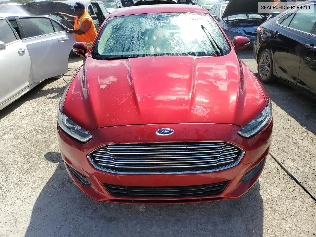 2014 Ford Fusion Se VIN: 3FA6P0HD5ER289211 Lot: 75674254