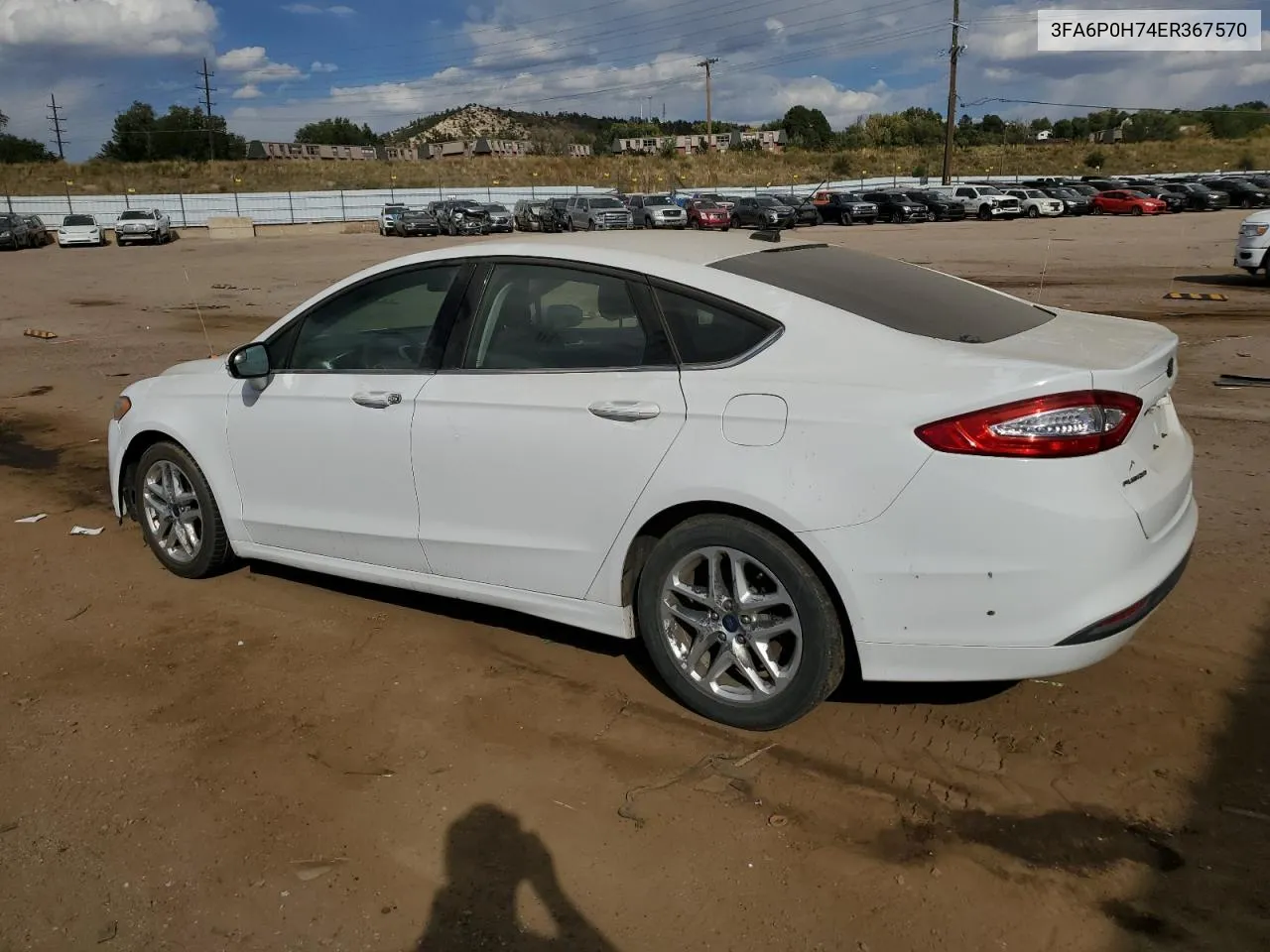 3FA6P0H74ER367570 2014 Ford Fusion Se