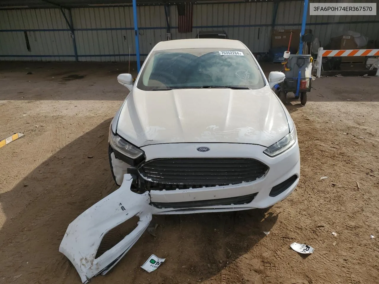 3FA6P0H74ER367570 2014 Ford Fusion Se