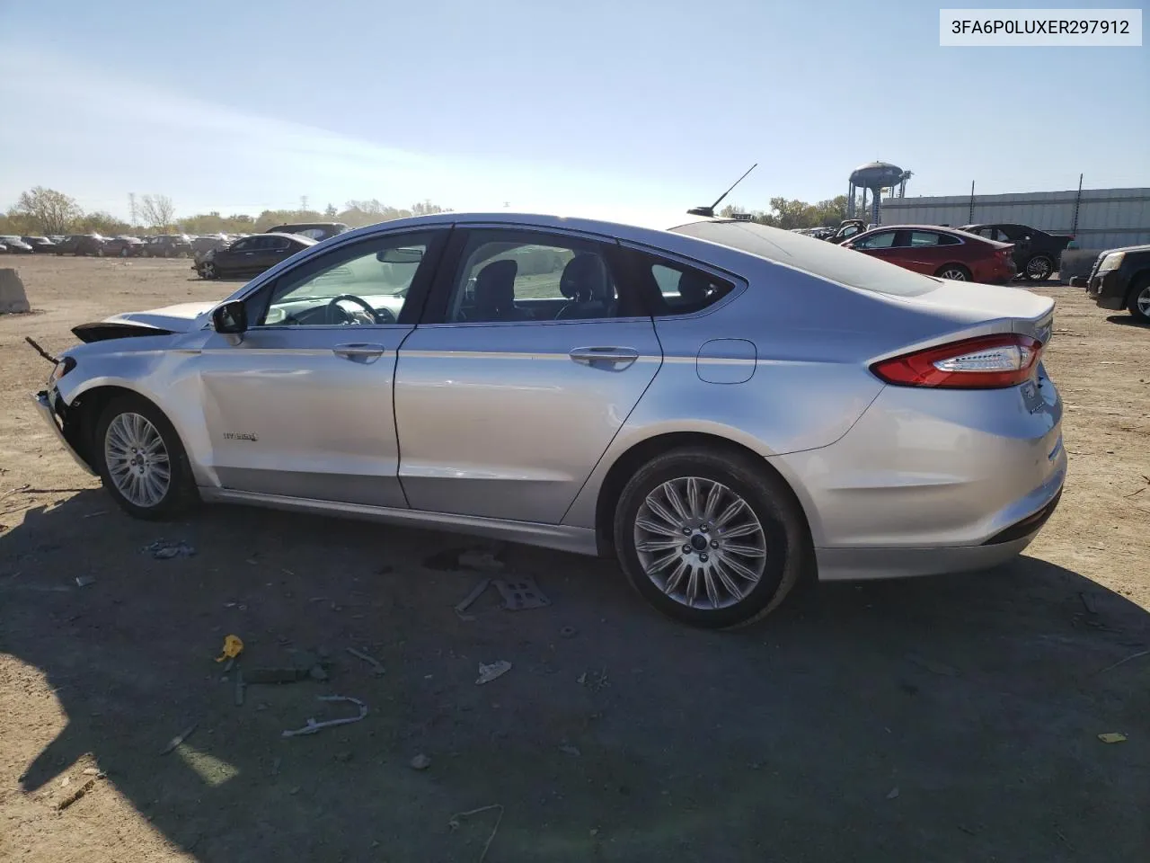 2014 Ford Fusion Se Hybrid VIN: 3FA6P0LUXER297912 Lot: 76422964