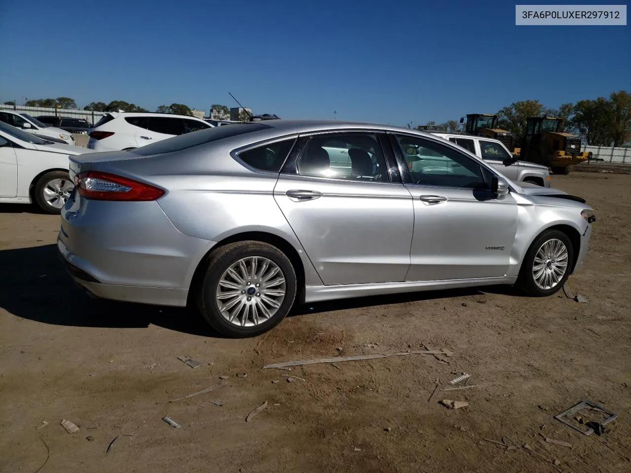 2014 Ford Fusion Se Hybrid VIN: 3FA6P0LUXER297912 Lot: 76422964