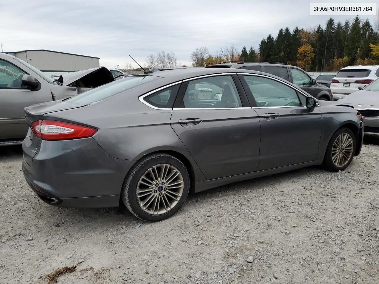 2014 Ford Fusion Se VIN: 3FA6P0H93ER381784 Lot: 76457944