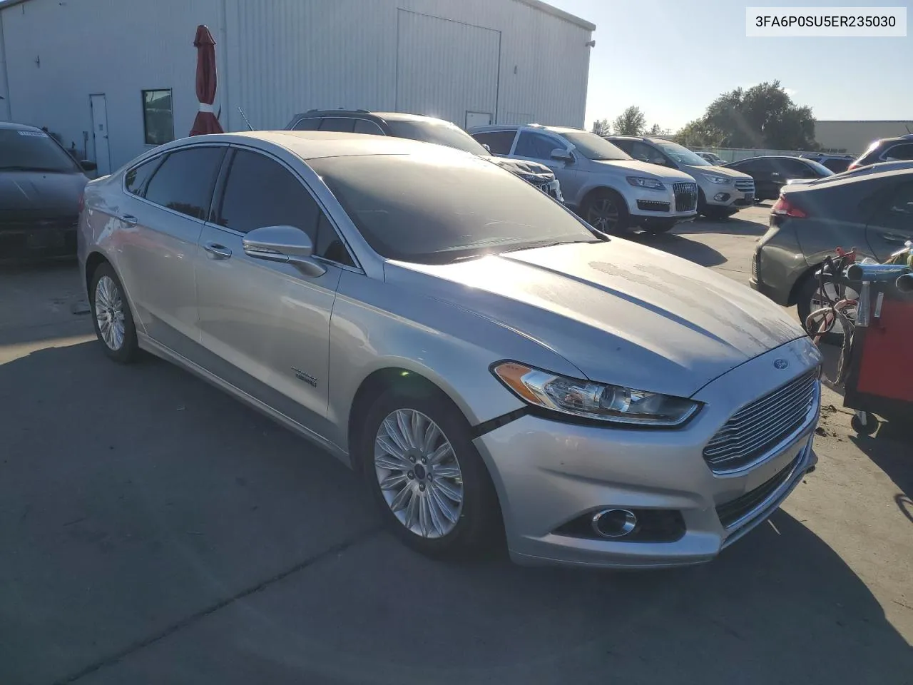 2014 Ford Fusion Titanium Phev VIN: 3FA6P0SU5ER235030 Lot: 76620174