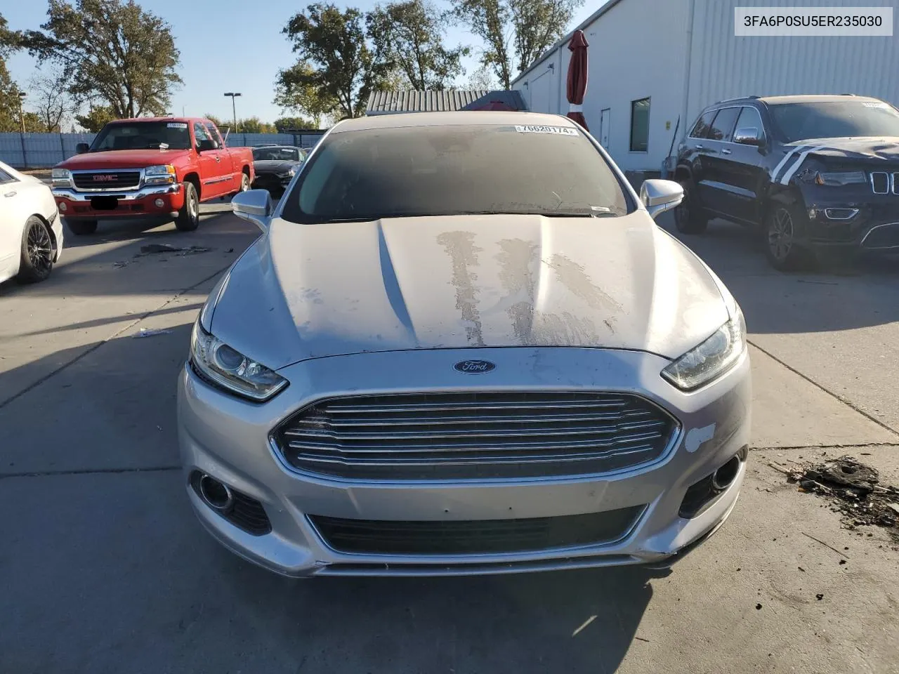 2014 Ford Fusion Titanium Phev VIN: 3FA6P0SU5ER235030 Lot: 76620174