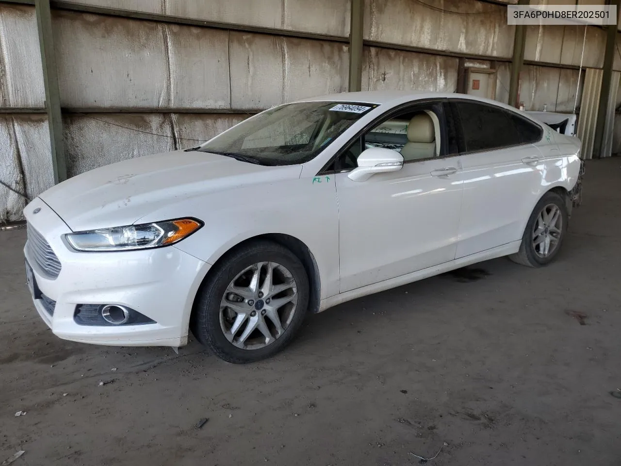 3FA6P0HD8ER202501 2014 Ford Fusion Se