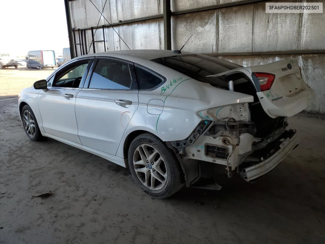 3FA6P0HD8ER202501 2014 Ford Fusion Se