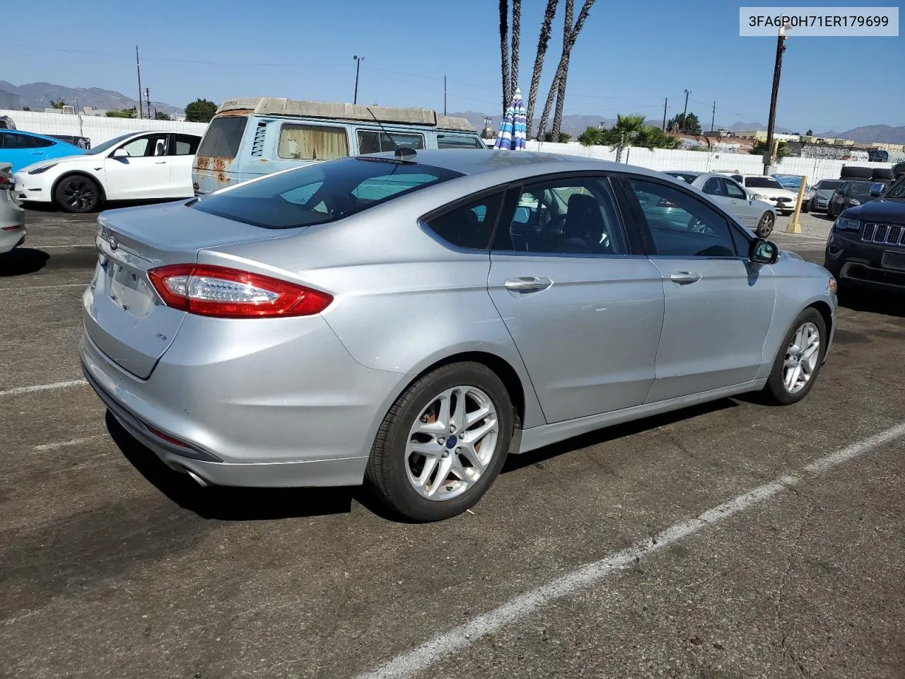 2014 Ford Fusion Se VIN: 3FA6P0H71ER179699 Lot: 77014174