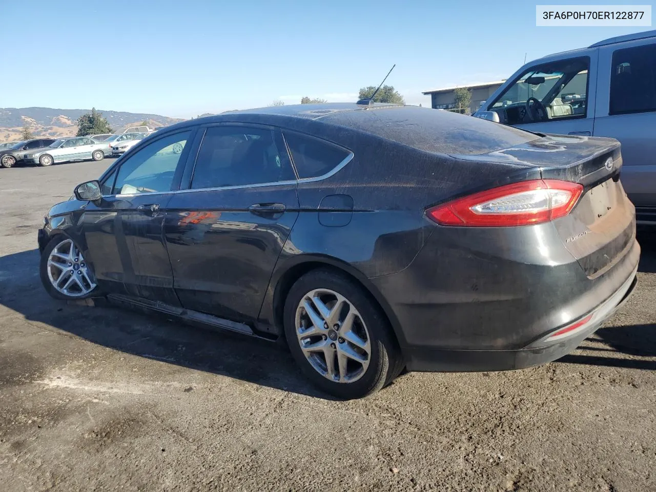 2014 Ford Fusion Se VIN: 3FA6P0H70ER122877 Lot: 77230604