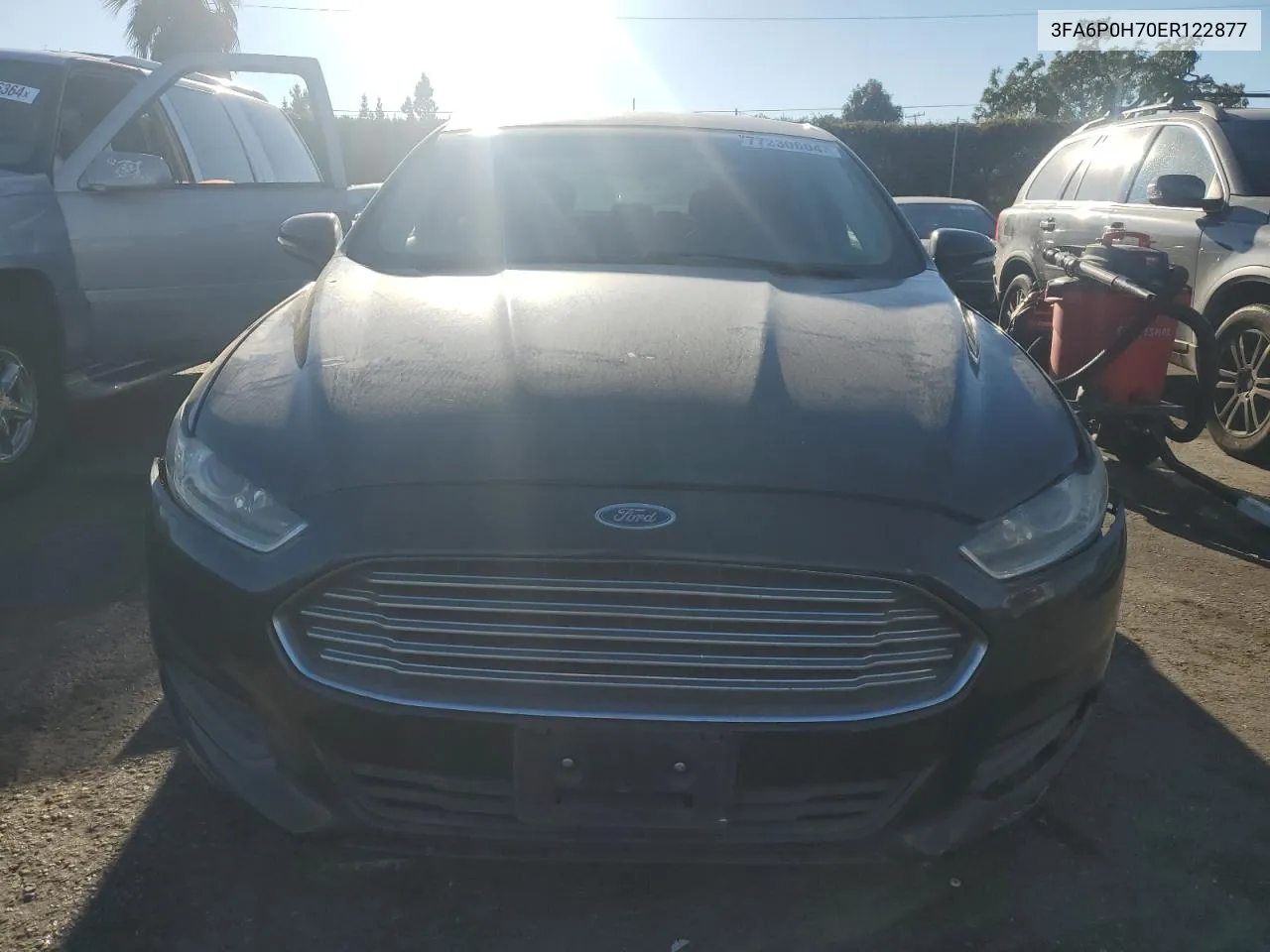 2014 Ford Fusion Se VIN: 3FA6P0H70ER122877 Lot: 77230604