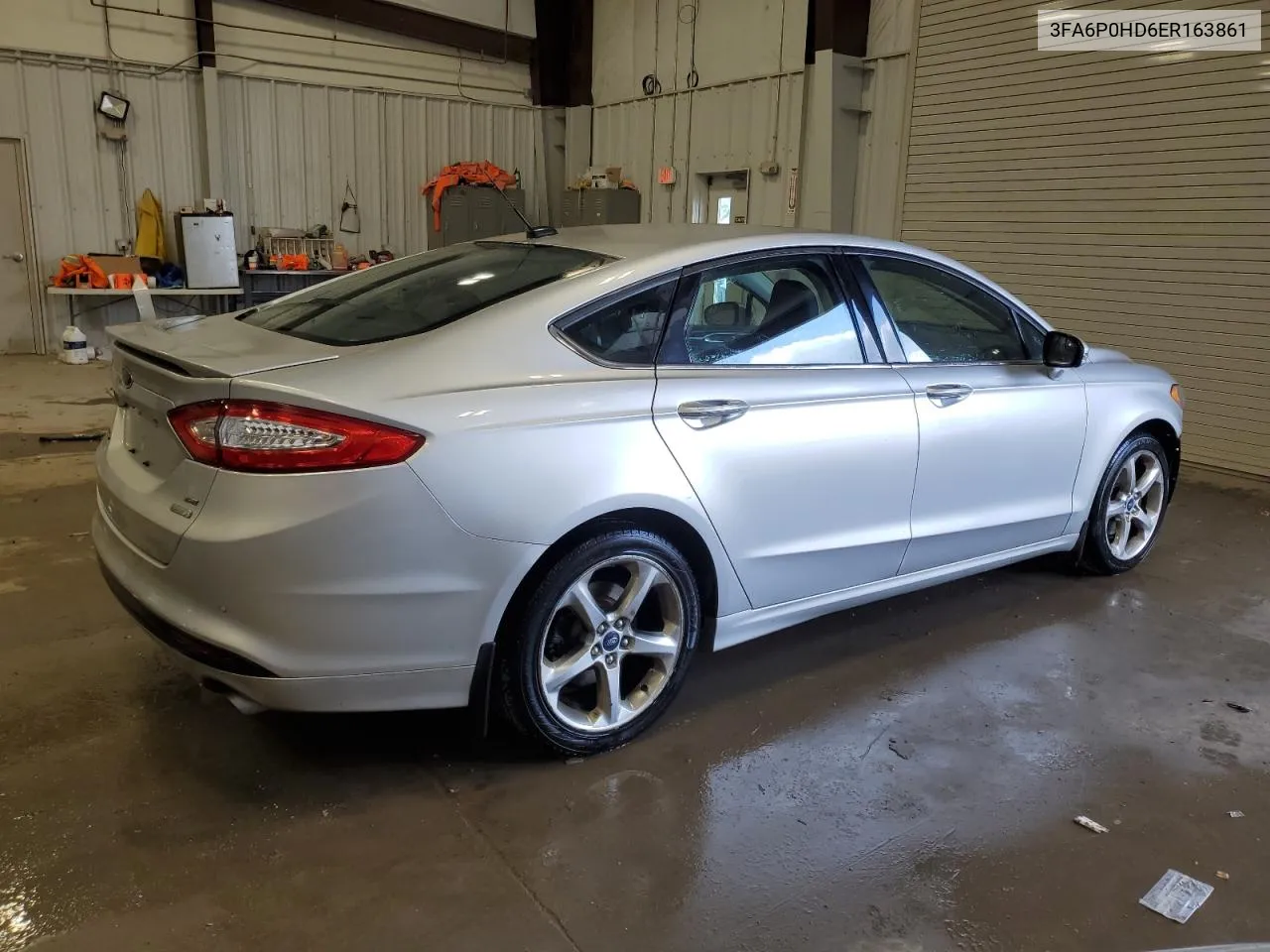 2014 Ford Fusion Se VIN: 3FA6P0HD6ER163861 Lot: 77497464