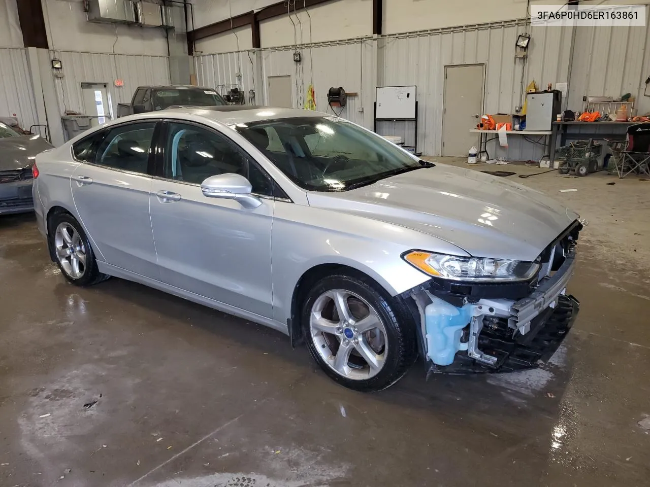 2014 Ford Fusion Se VIN: 3FA6P0HD6ER163861 Lot: 77497464