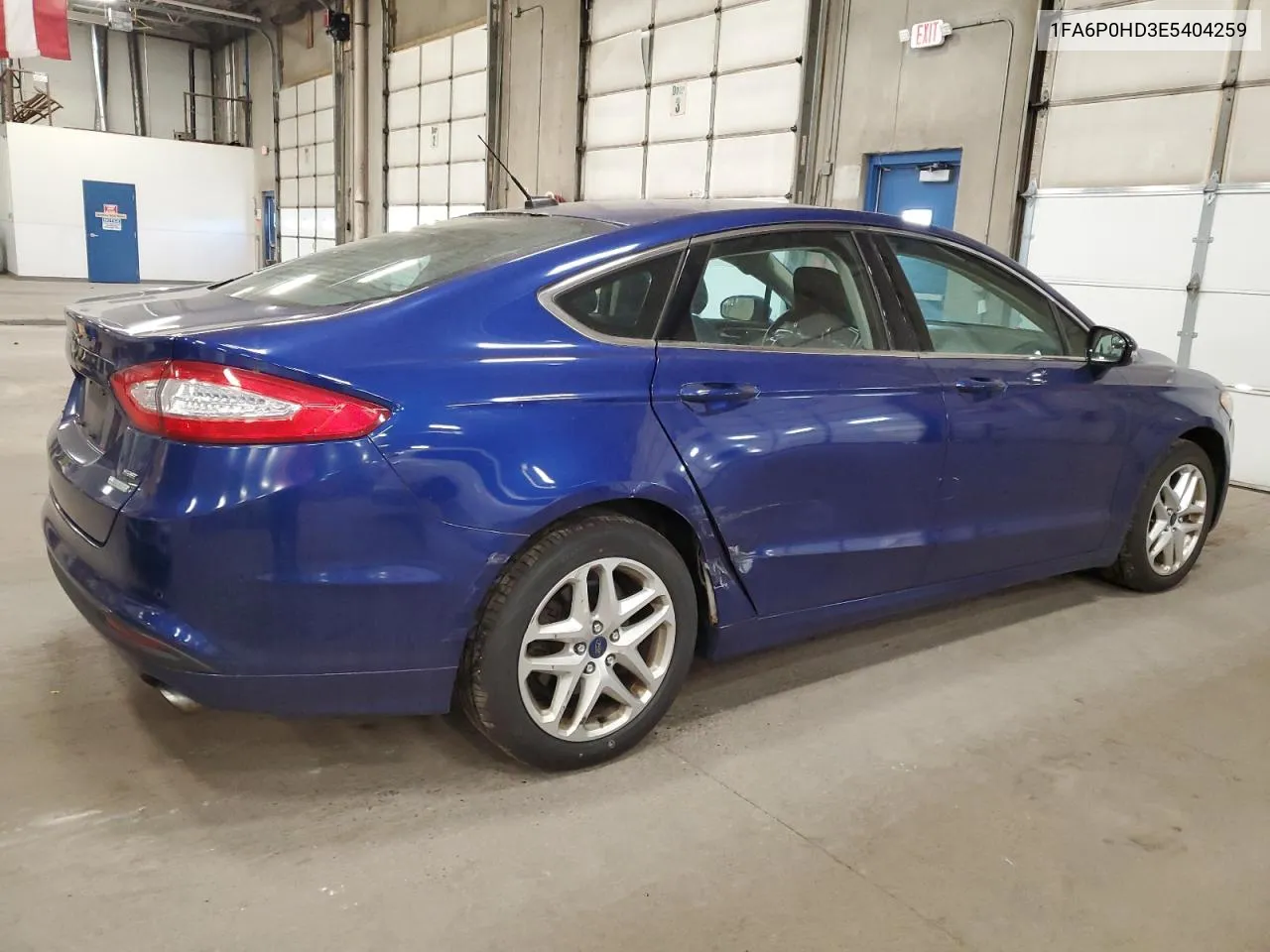 2014 Ford Fusion Se VIN: 1FA6P0HD3E5404259 Lot: 77545484