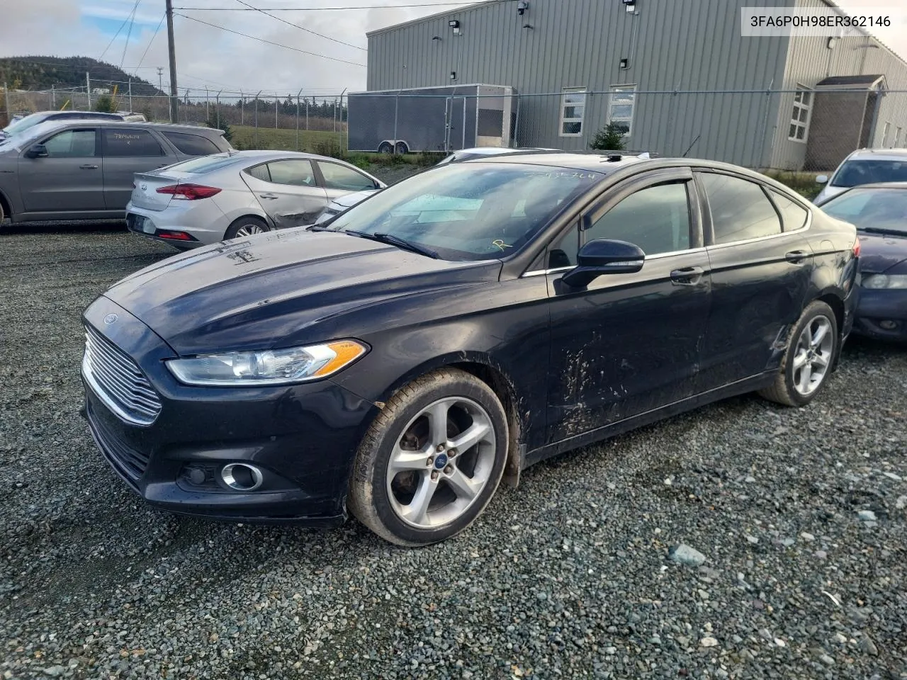 2014 Ford Fusion Se VIN: 3FA6P0H98ER362146 Lot: 77935764