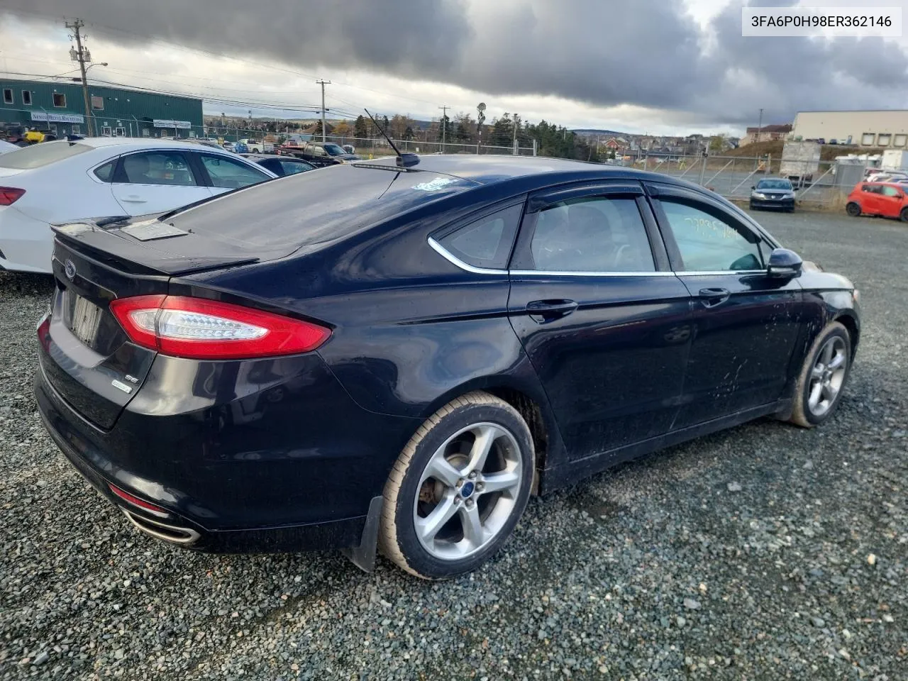 2014 Ford Fusion Se VIN: 3FA6P0H98ER362146 Lot: 77935764