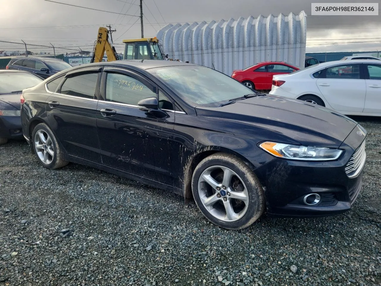 2014 Ford Fusion Se VIN: 3FA6P0H98ER362146 Lot: 77935764