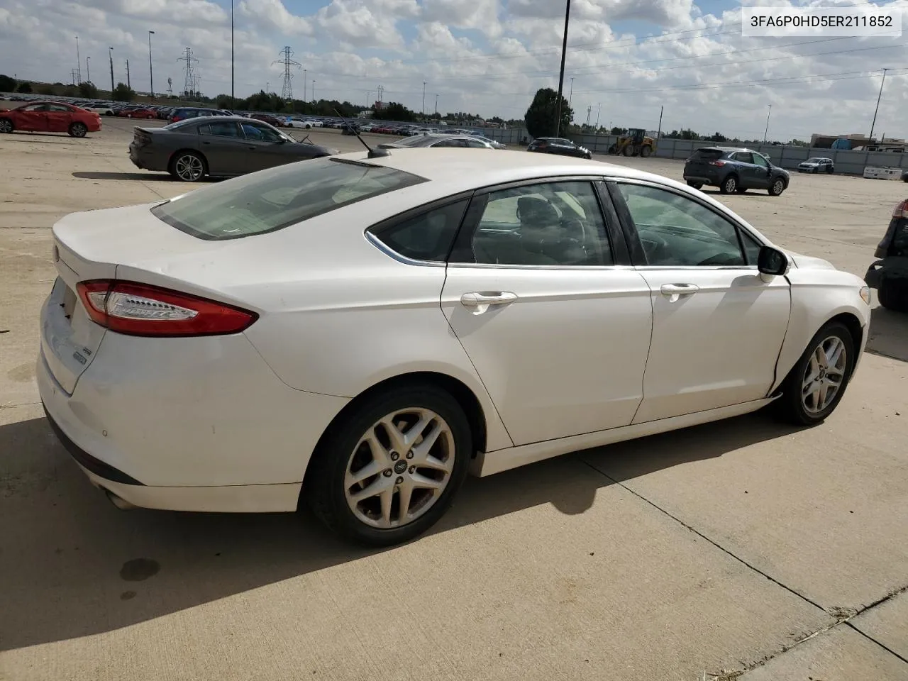 2014 Ford Fusion Se VIN: 3FA6P0HD5ER211852 Lot: 77983814