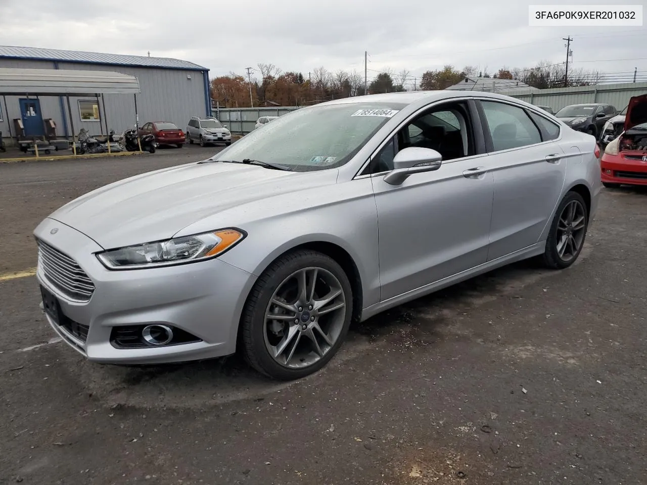 2014 Ford Fusion Titanium VIN: 3FA6P0K9XER201032 Lot: 78514084