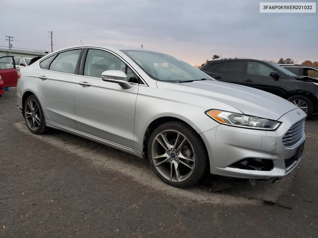 2014 Ford Fusion Titanium VIN: 3FA6P0K9XER201032 Lot: 78514084