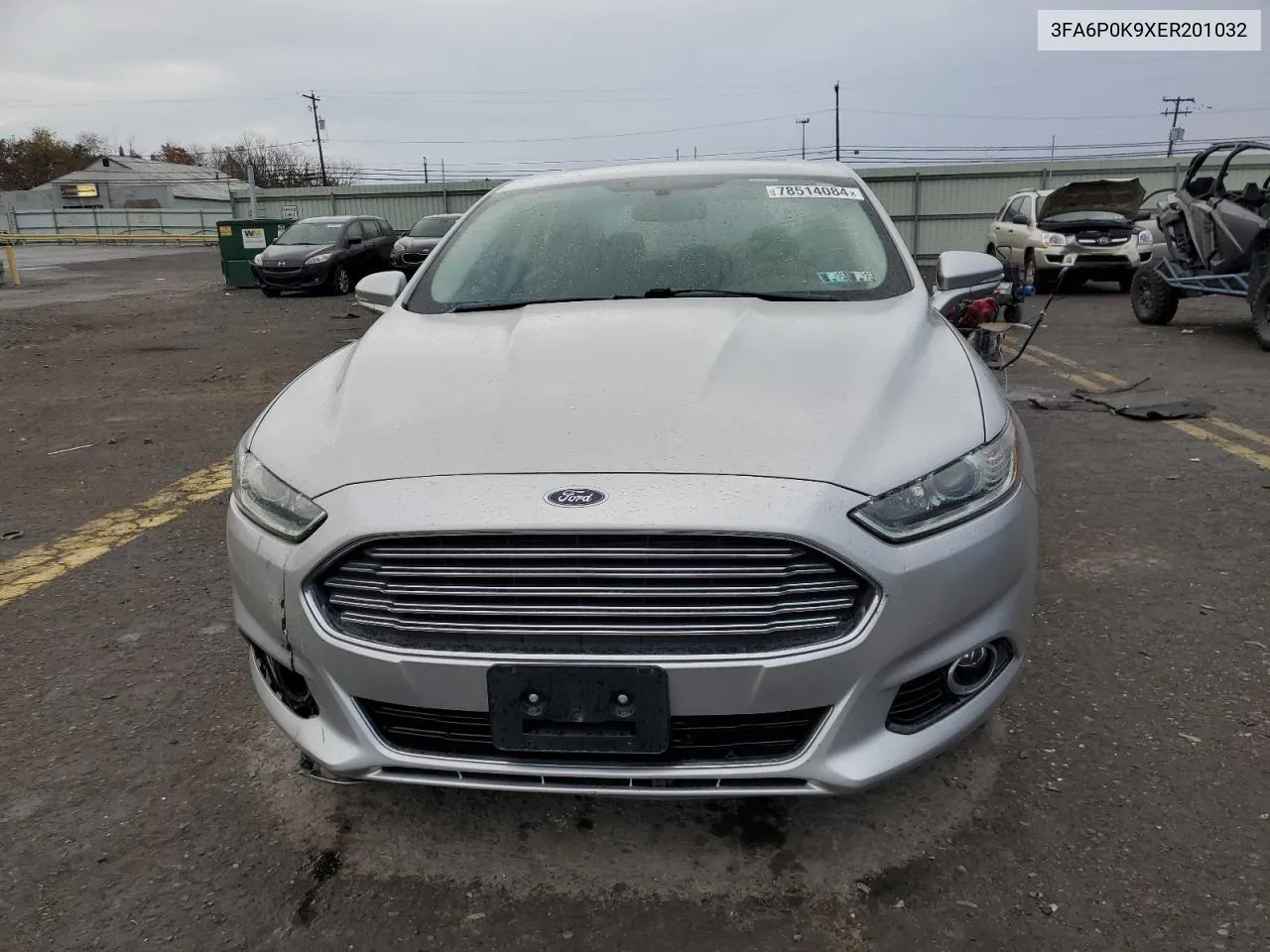 2014 Ford Fusion Titanium VIN: 3FA6P0K9XER201032 Lot: 78514084