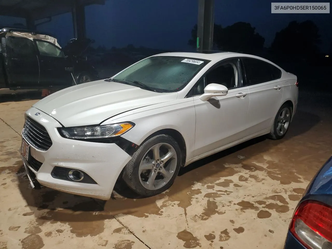 2014 Ford Fusion Se VIN: 3FA6P0HD5ER150065 Lot: 78929604