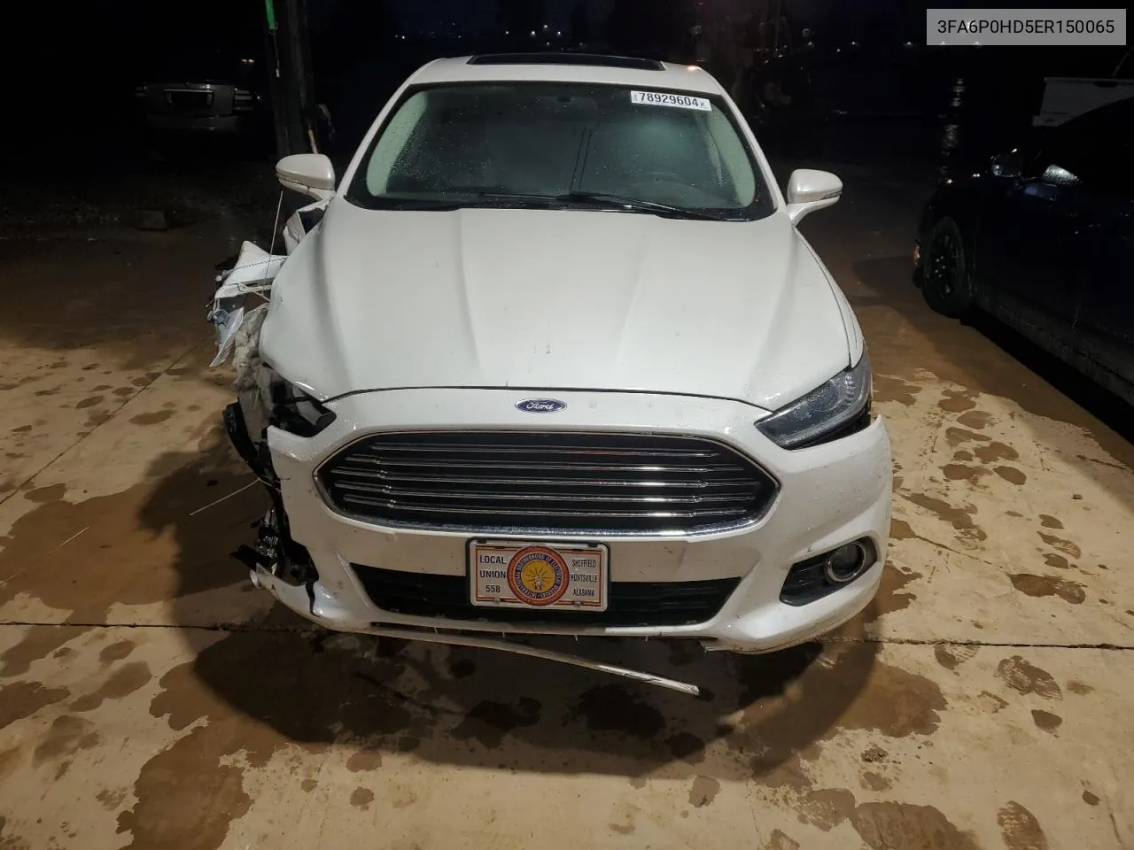 2014 Ford Fusion Se VIN: 3FA6P0HD5ER150065 Lot: 78929604