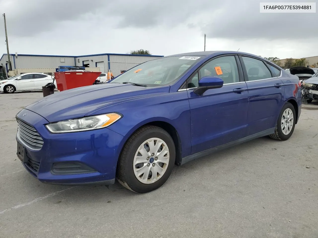 2014 Ford Fusion S VIN: 1FA6P0G77E5394881 Lot: 78987484