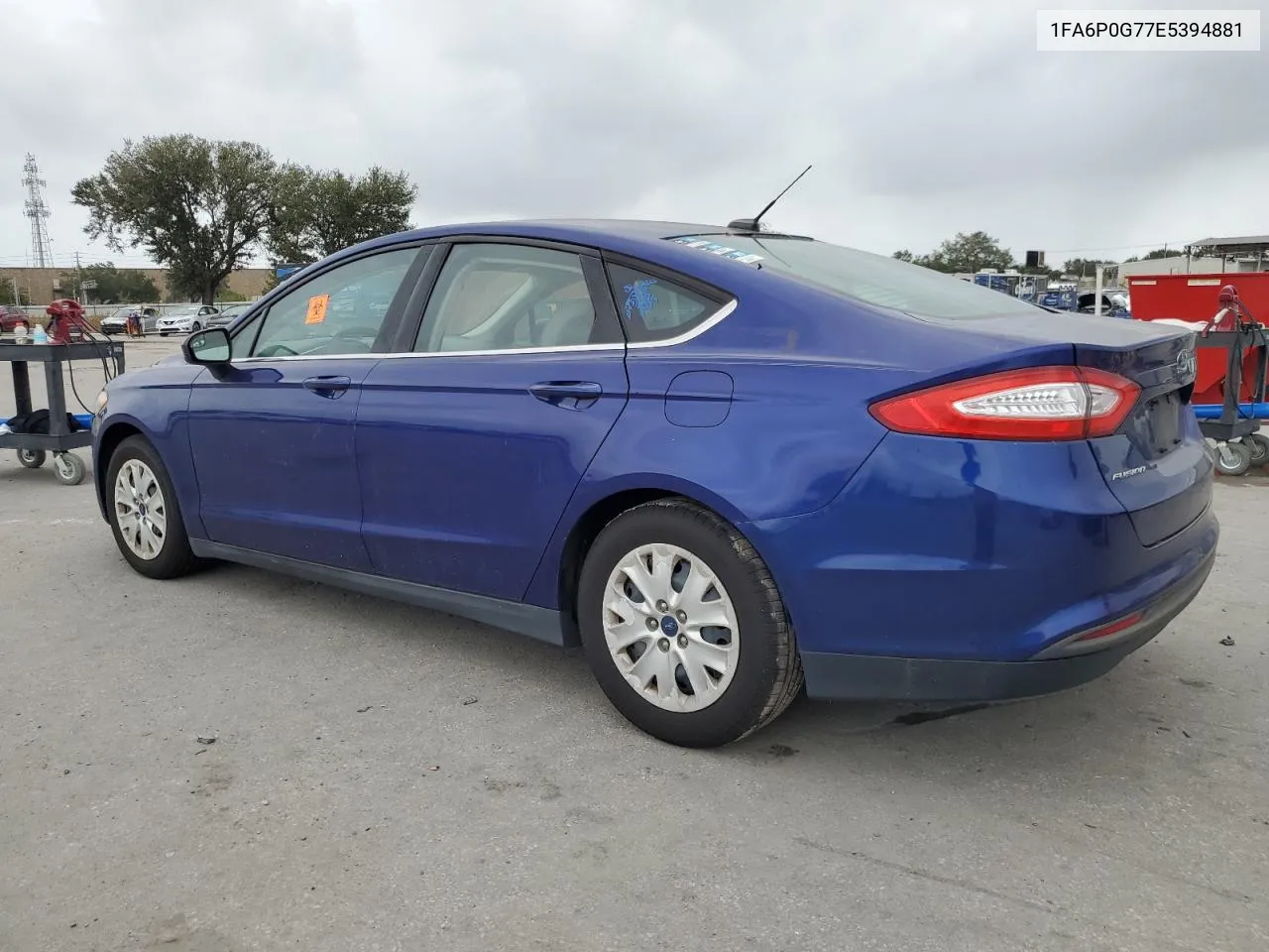 2014 Ford Fusion S VIN: 1FA6P0G77E5394881 Lot: 78987484