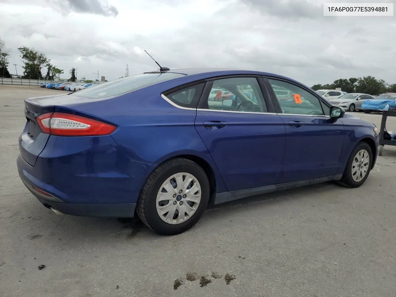 2014 Ford Fusion S VIN: 1FA6P0G77E5394881 Lot: 78987484