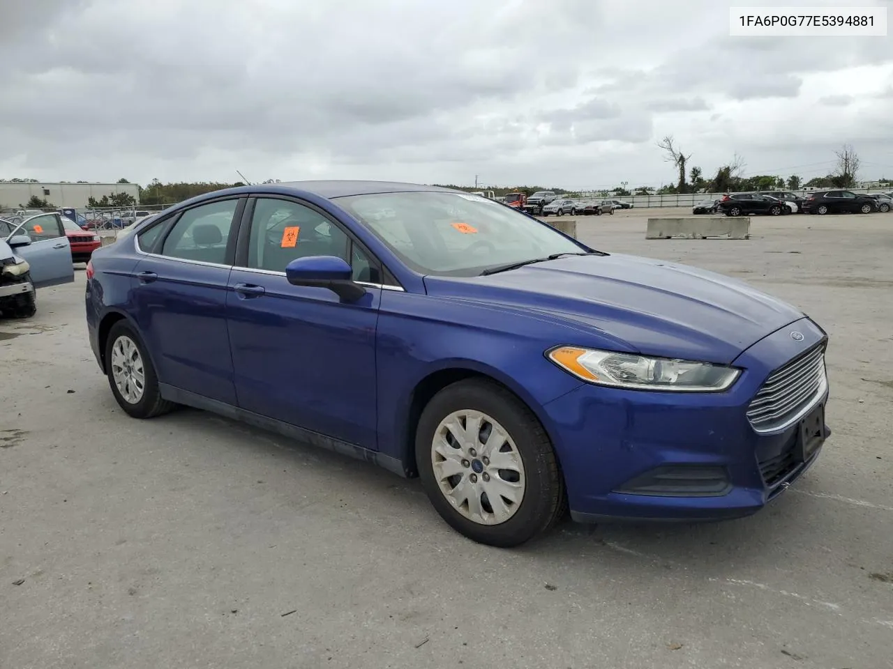 2014 Ford Fusion S VIN: 1FA6P0G77E5394881 Lot: 78987484