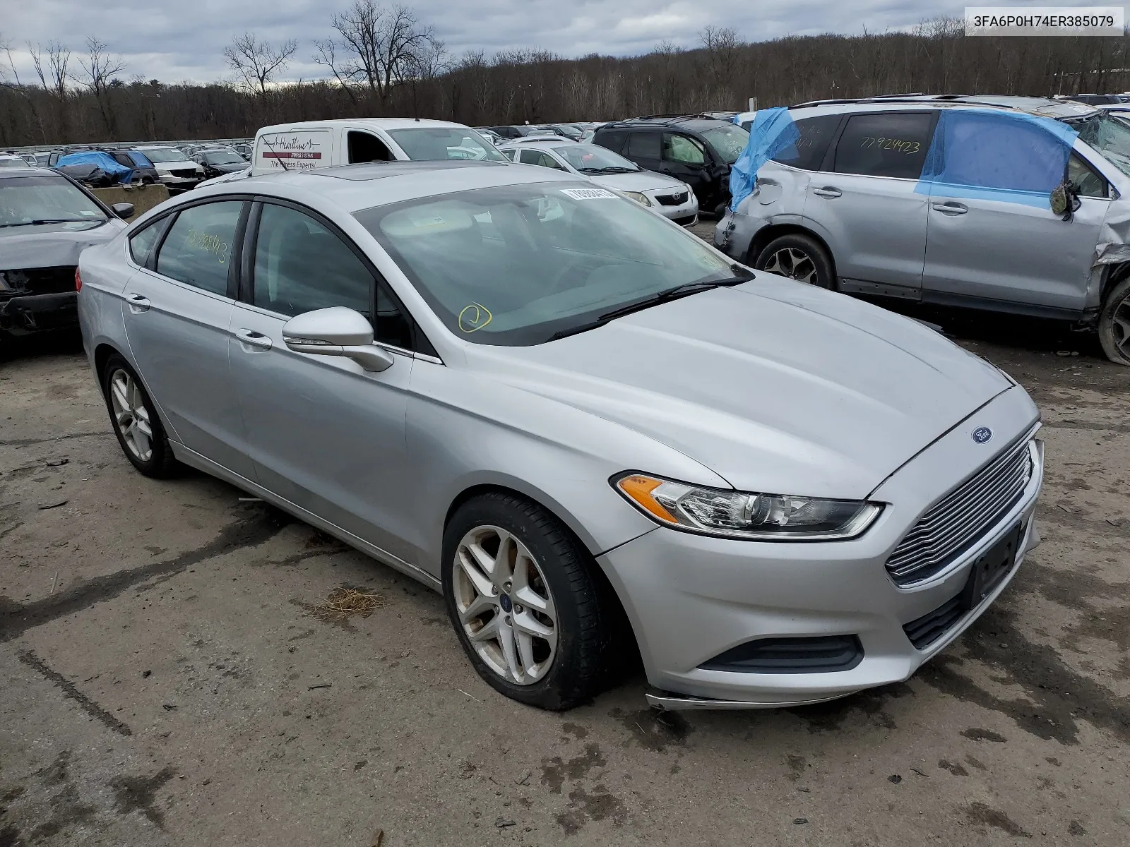 3FA6P0H74ER385079 2014 Ford Fusion Se