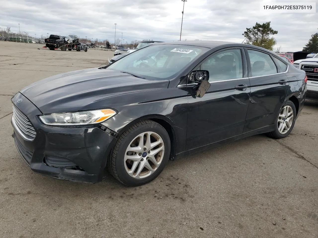 2014 Ford Fusion Se VIN: 1FA6P0H72E5375119 Lot: 79043894