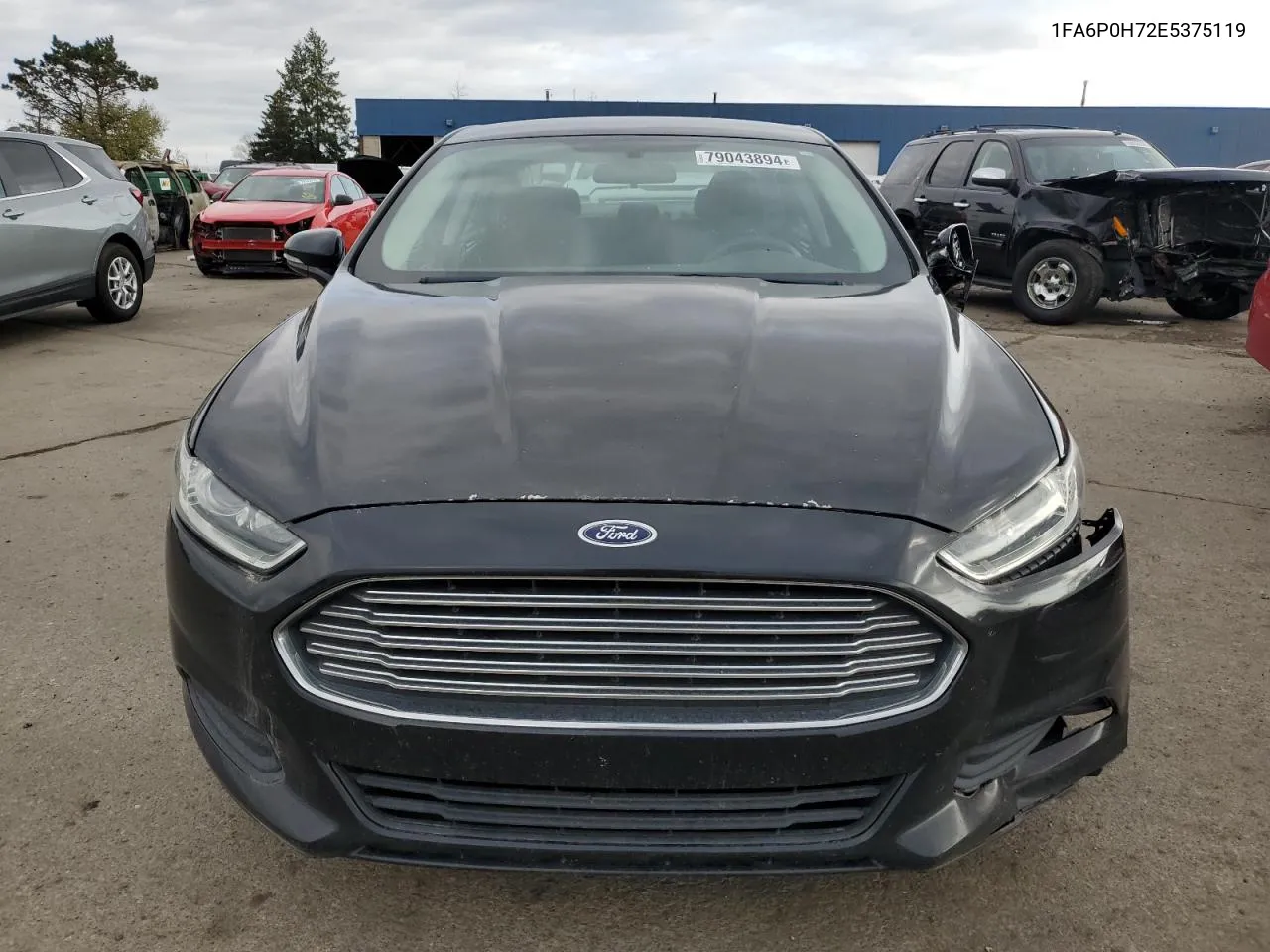 2014 Ford Fusion Se VIN: 1FA6P0H72E5375119 Lot: 79043894