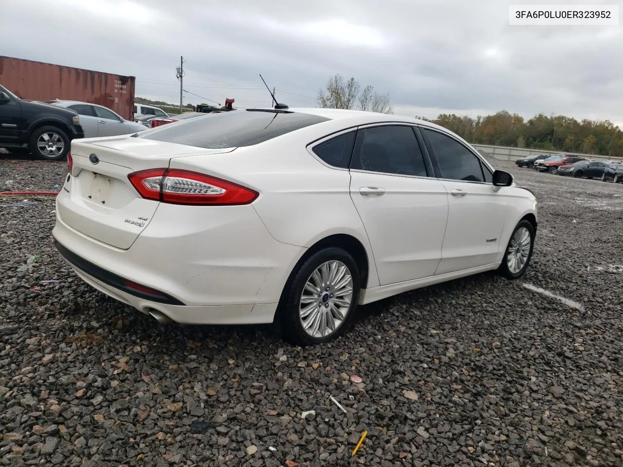 3FA6P0LU0ER323952 2014 Ford Fusion Se Hybrid