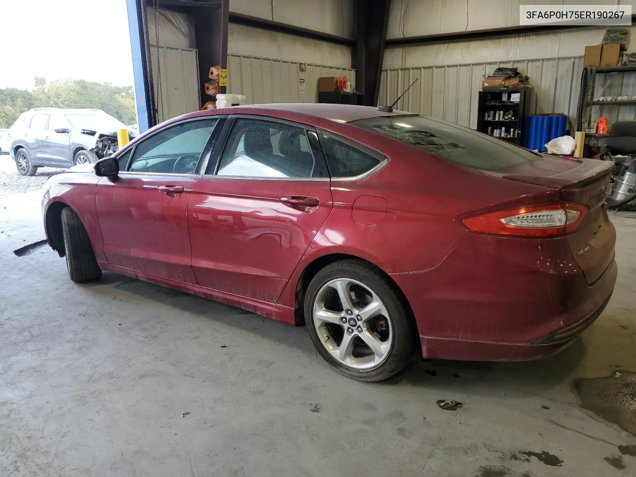 2014 Ford Fusion Se VIN: 3FA6P0H75ER190267 Lot: 79266824