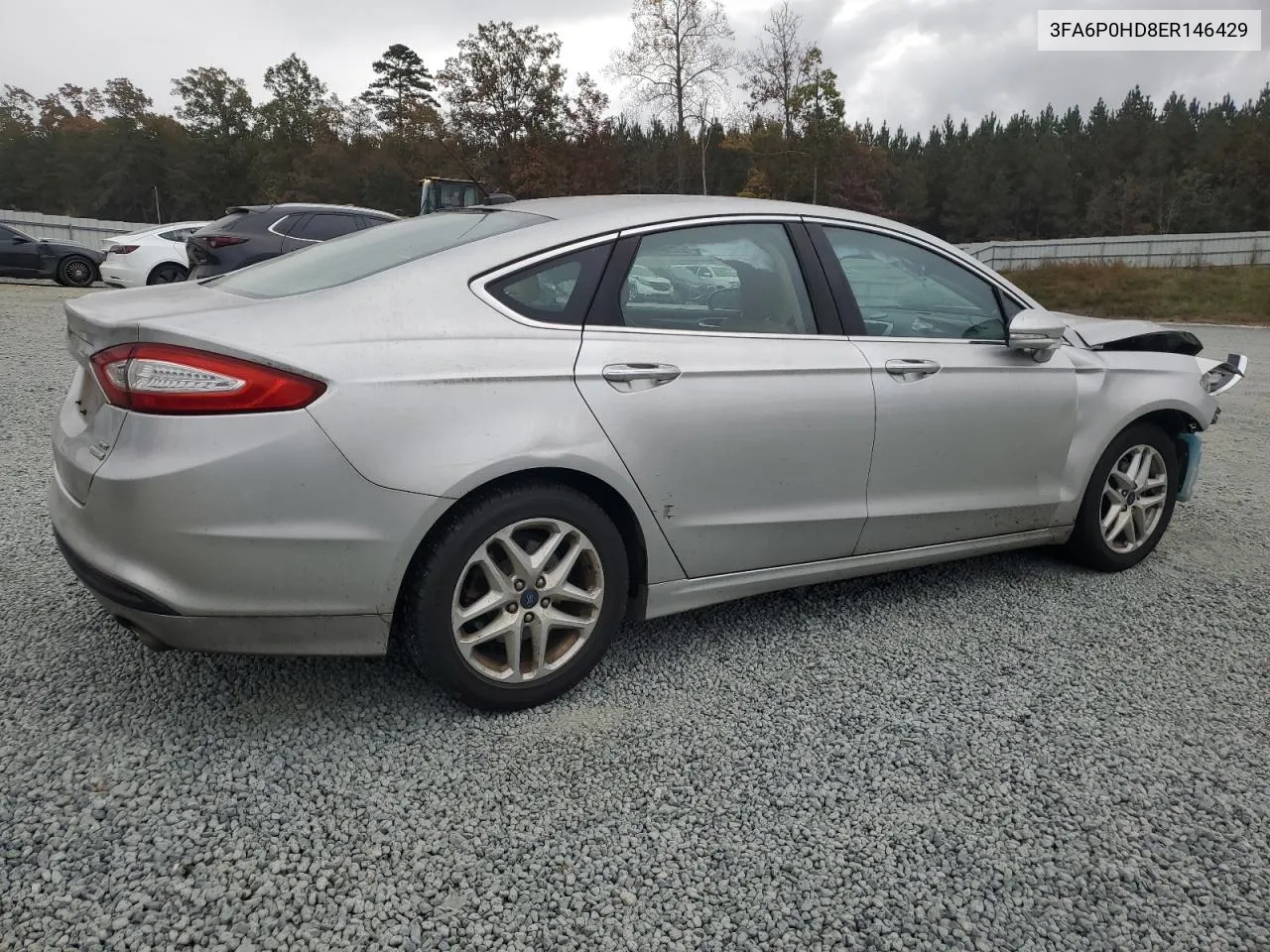 2014 Ford Fusion Se VIN: 3FA6P0HD8ER146429 Lot: 79281384