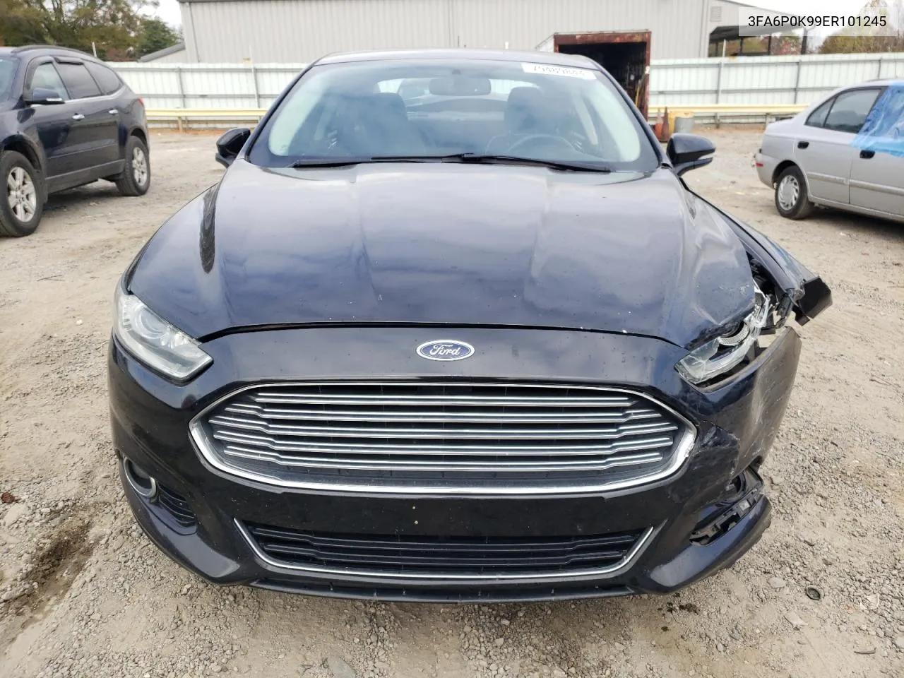 2014 Ford Fusion Titanium VIN: 3FA6P0K99ER101245 Lot: 79489844