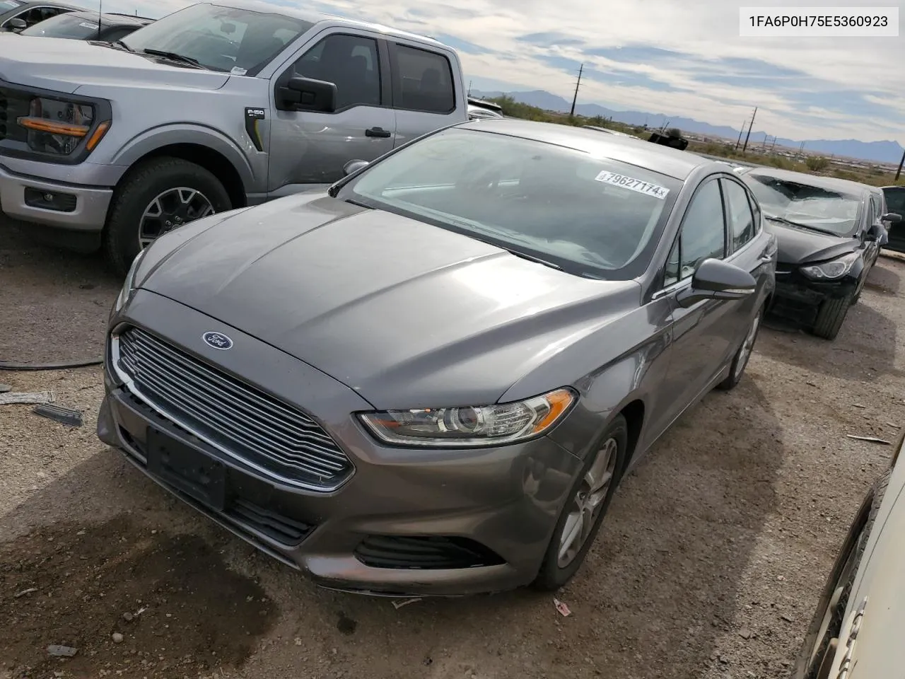 2014 Ford Fusion Se VIN: 1FA6P0H75E5360923 Lot: 79627174