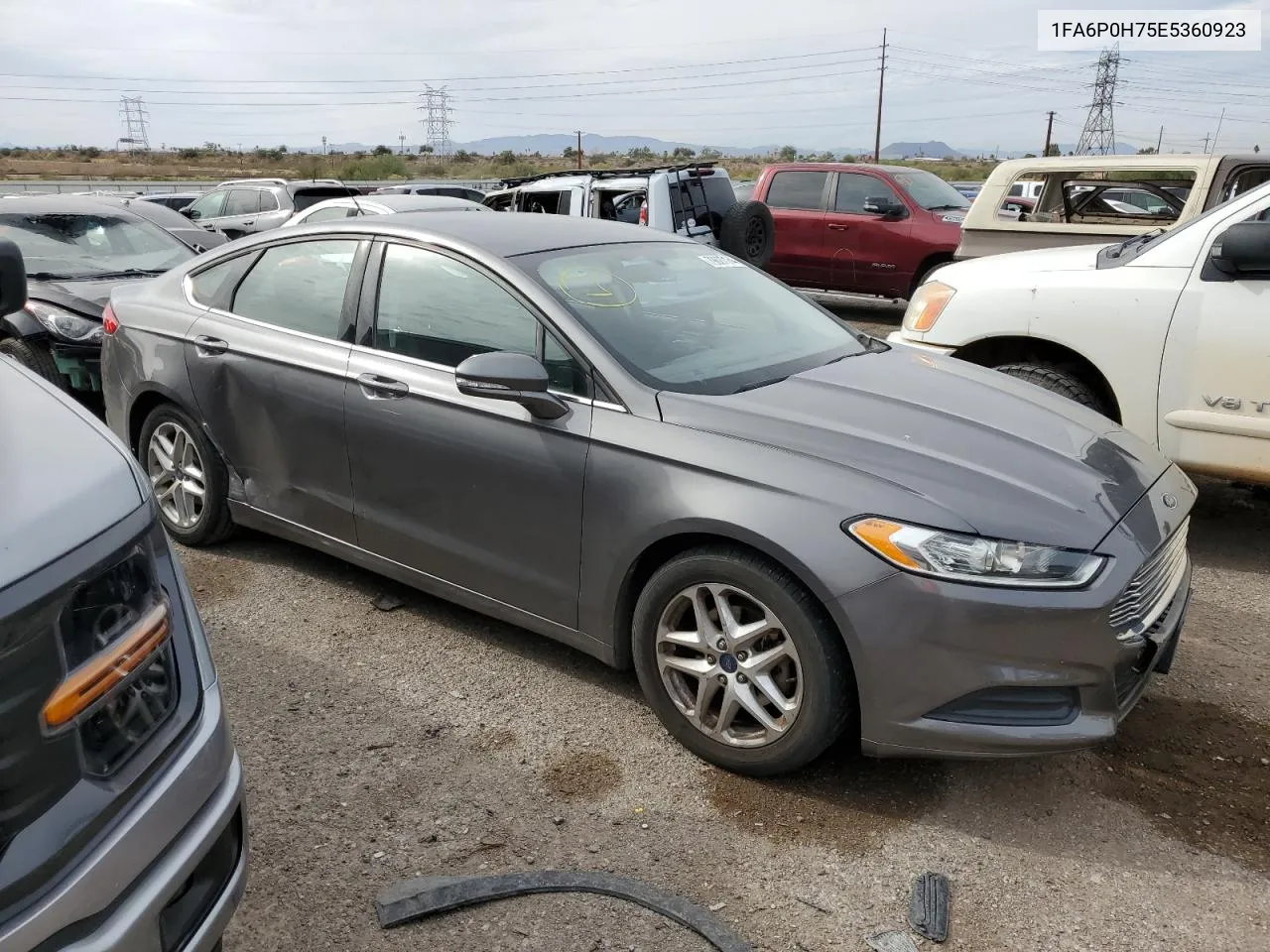 2014 Ford Fusion Se VIN: 1FA6P0H75E5360923 Lot: 79627174