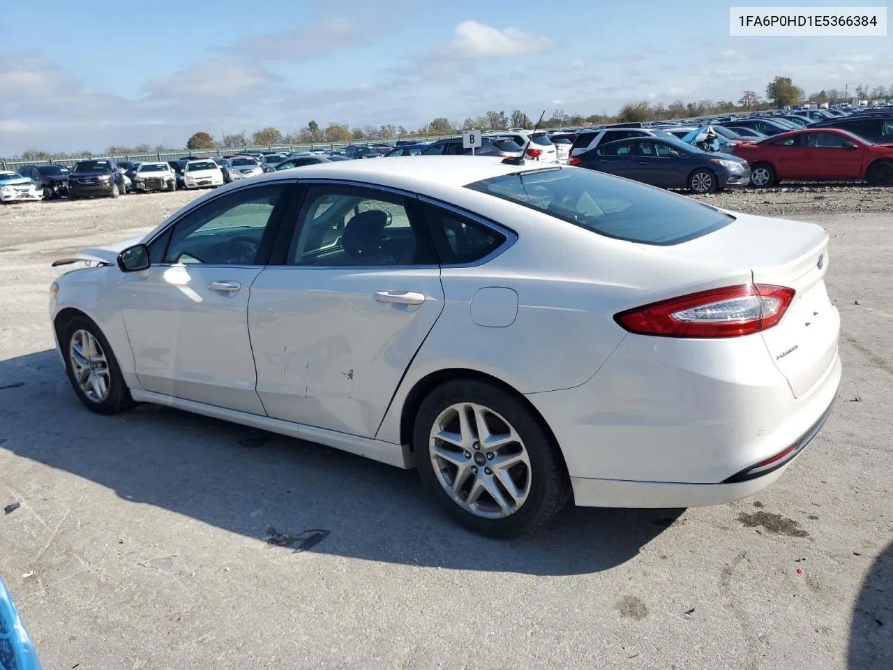 2014 Ford Fusion Se VIN: 1FA6P0HD1E5366384 Lot: 79809974