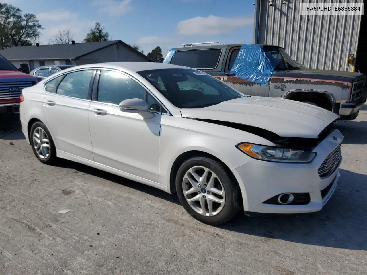 2014 Ford Fusion Se VIN: 1FA6P0HD1E5366384 Lot: 79809974