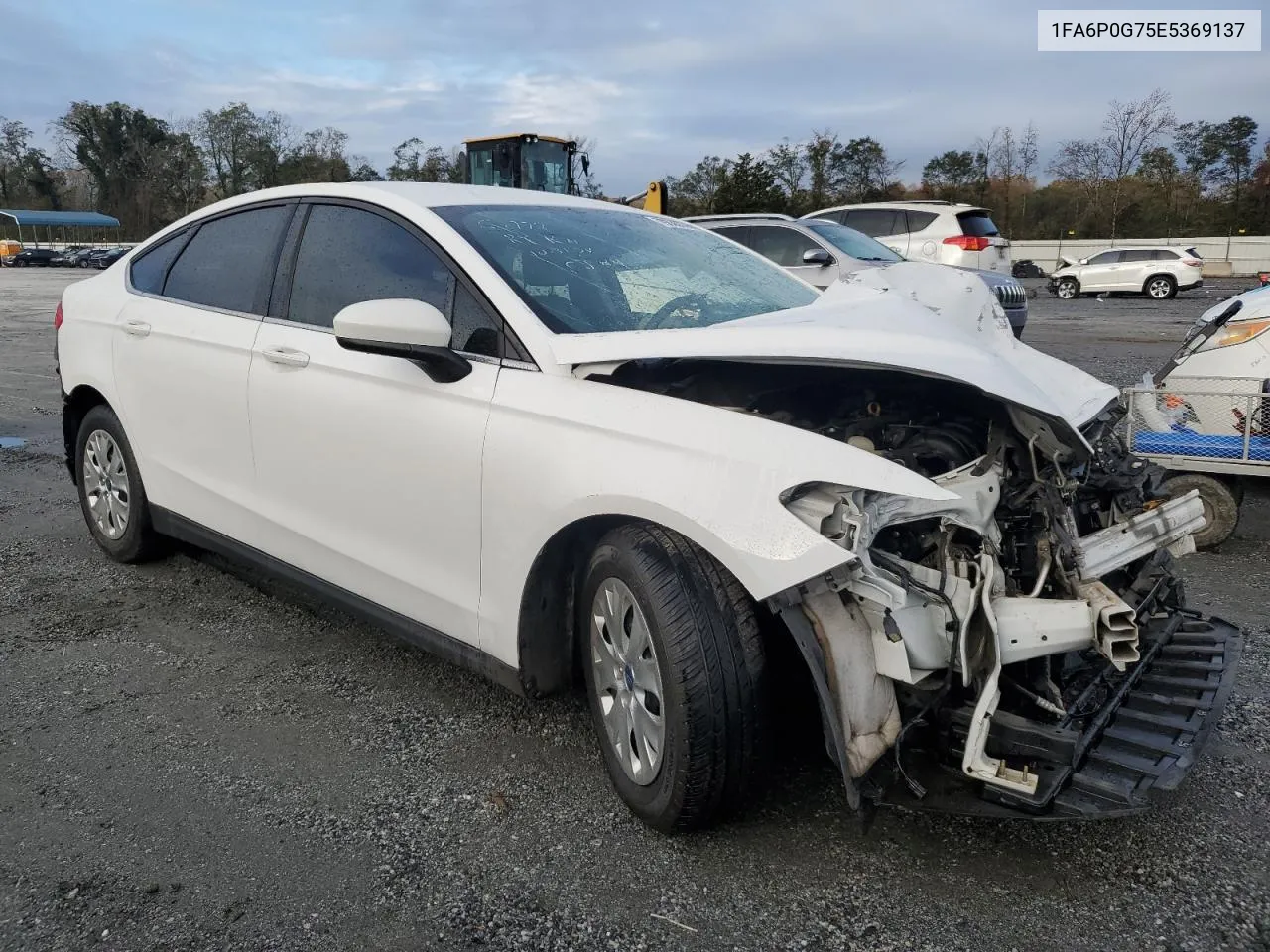 2014 Ford Fusion S VIN: 1FA6P0G75E5369137 Lot: 79830374