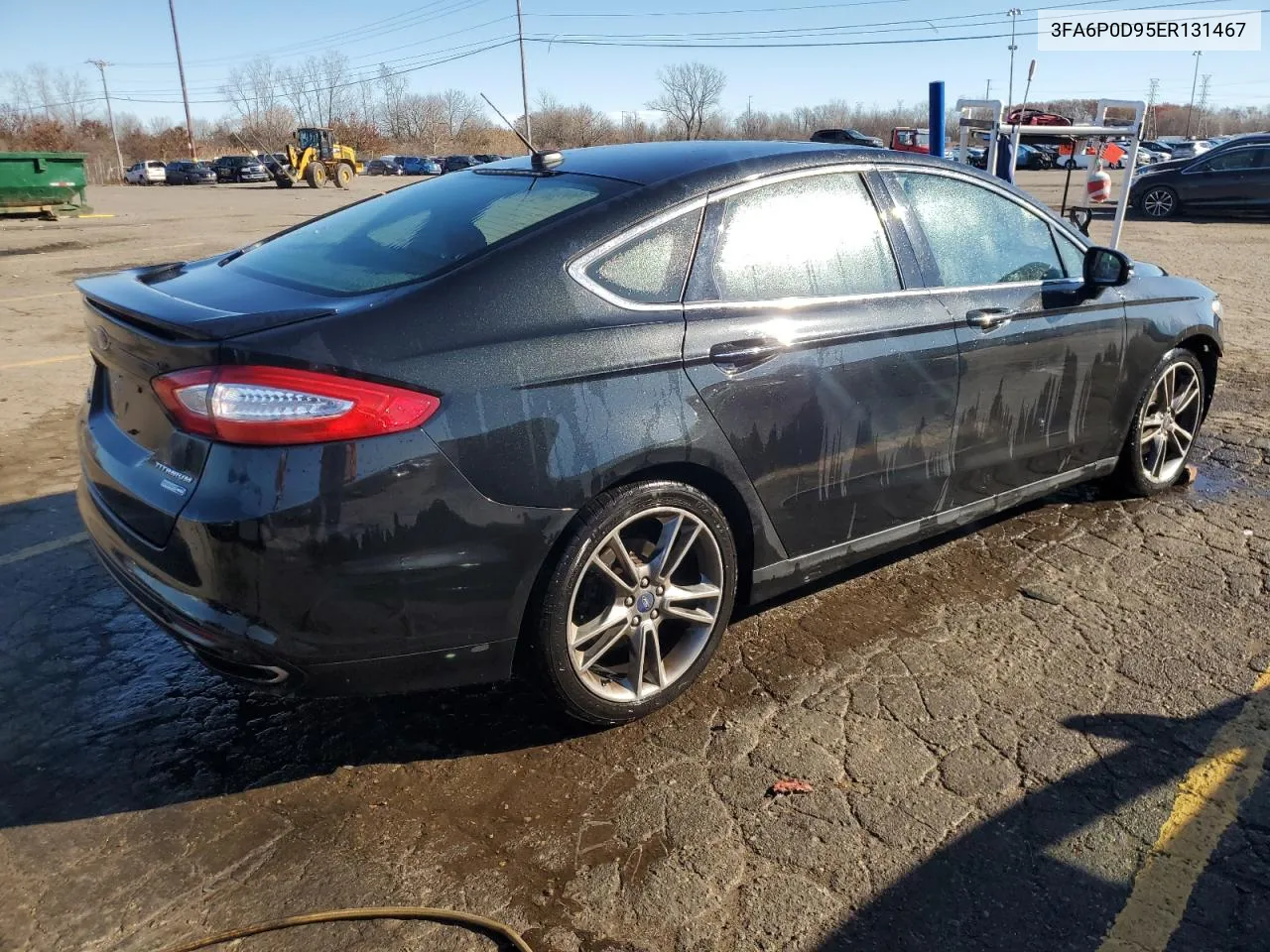 2014 Ford Fusion Titanium VIN: 3FA6P0D95ER131467 Lot: 80195784