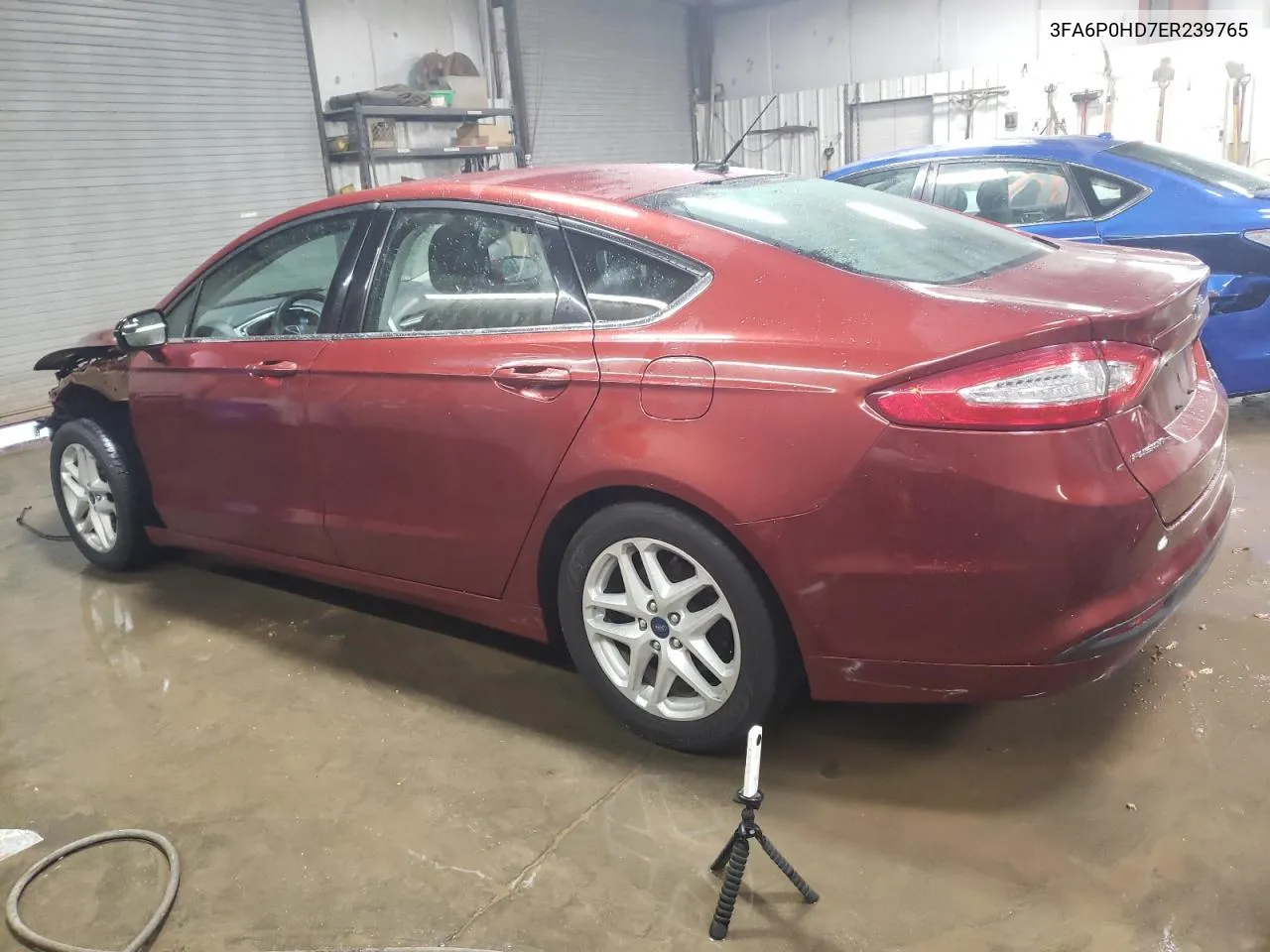 2014 Ford Fusion Se VIN: 3FA6P0HD7ER239765 Lot: 80244444