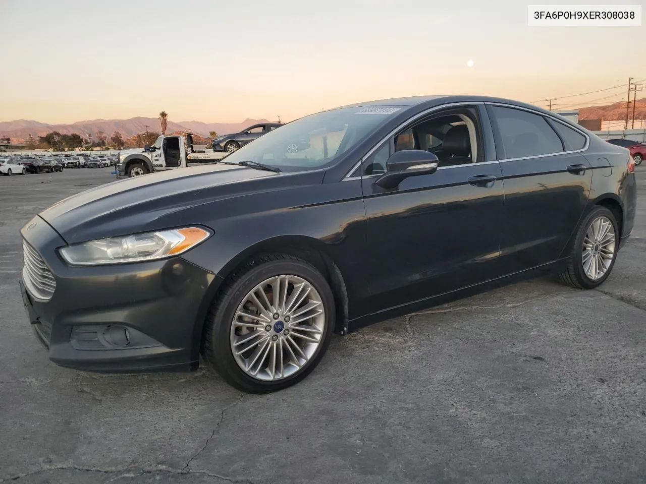 2014 Ford Fusion Se VIN: 3FA6P0H9XER308038 Lot: 80997444