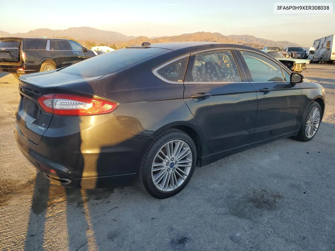 2014 Ford Fusion Se VIN: 3FA6P0H9XER308038 Lot: 80997444