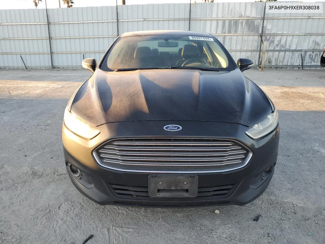 2014 Ford Fusion Se VIN: 3FA6P0H9XER308038 Lot: 80997444